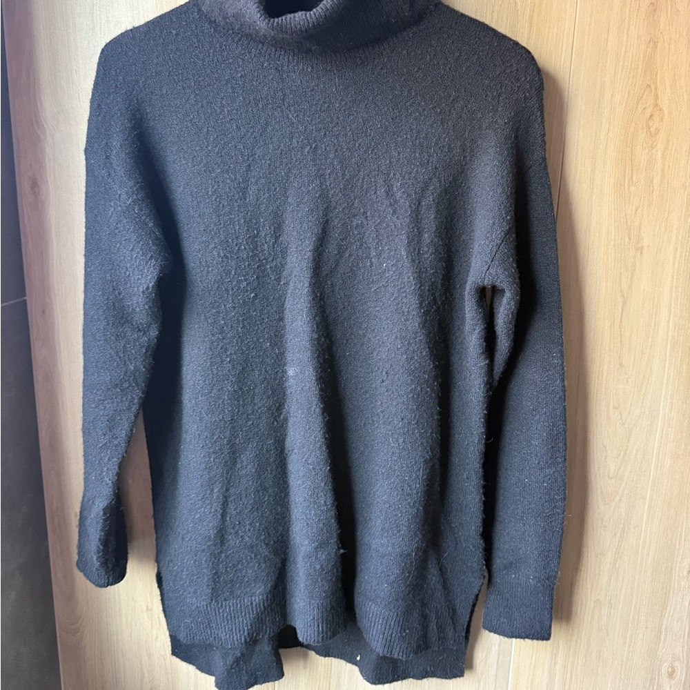 Halogen Black Turtleneck Sweater